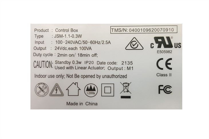 Adjustable Desk Control Box